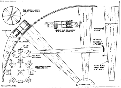 Flying Wheel Jet 100 Plans�w�Cģ�͈D��