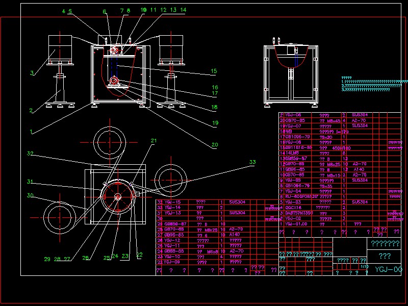 ���w�CYGJһ00CAD�D��
