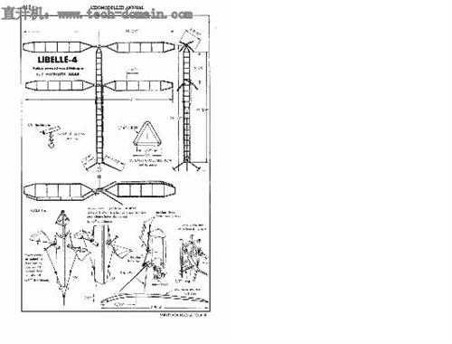 ֱ���C�� Libelleһ4 Helicopter Plans�w�Cģ�͈D��