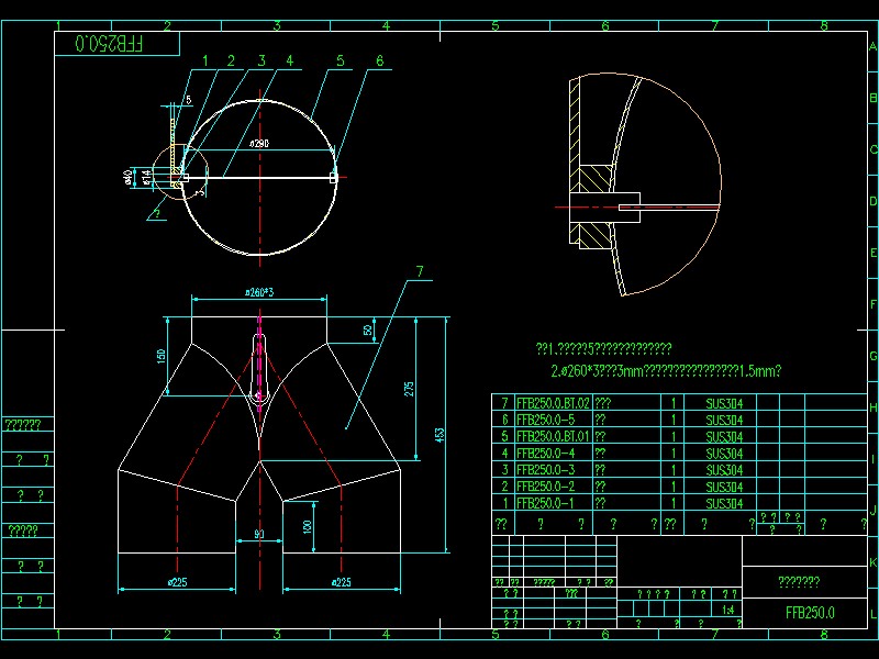�ΰ�ʽ���Ϸ����y�D��CAD�D��