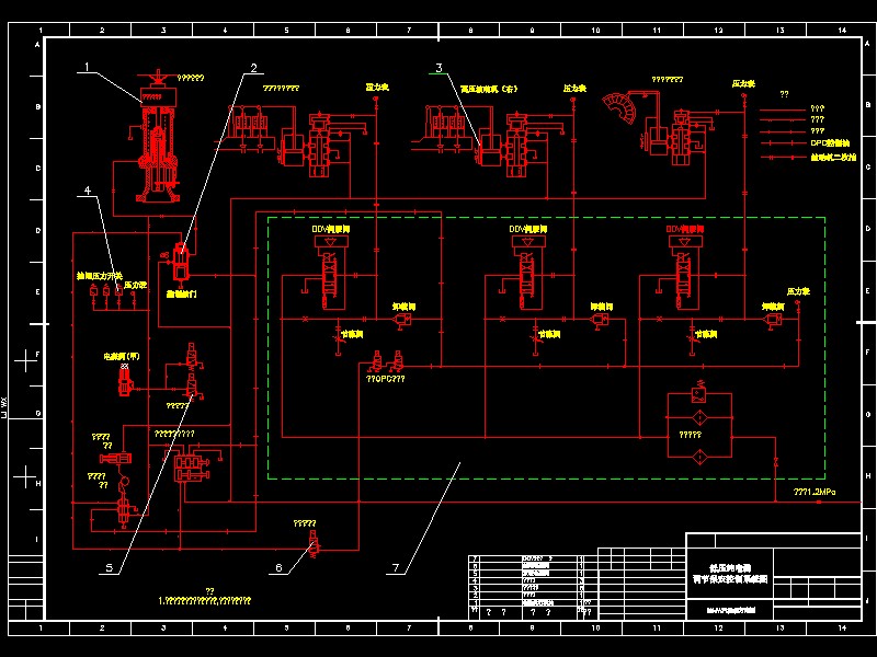 늏S(ch��ng)300MWȫ���ԟ���ϵ�y(t��ng)CAD�D��