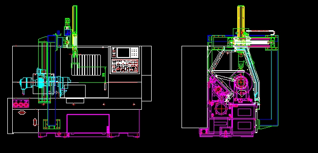 CNC܇(ch��)�������ϙC(j��)е��CAD�D��