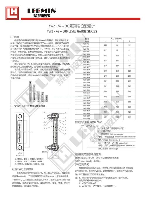 YWZһ76��500ϵ��ҺλҺ��Ӌ(���y��)