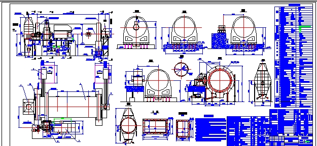 5X15m��ˮ��ĥ���b�DCAD�D