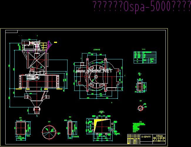 ˮ��ĥ�x�ۙCOSPһ5000һ1CAD���b�D�������g(sh��)Ҫ��