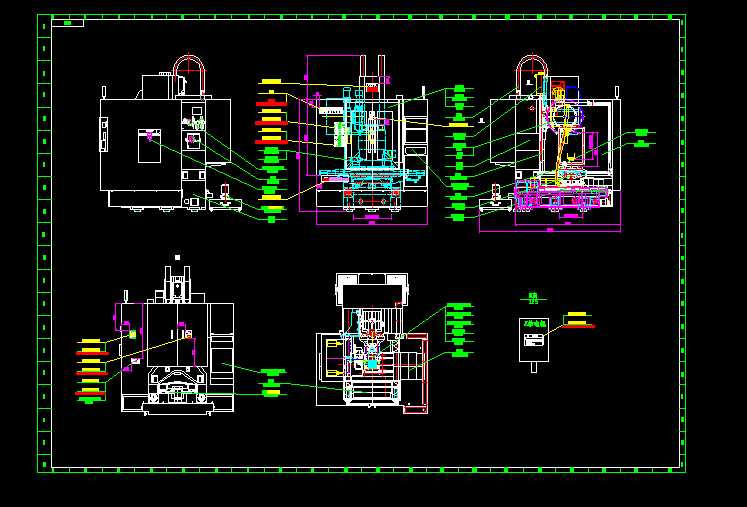 850��ʽ�ӹ����ĽM�b�DCAD�D��