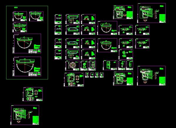 ZHBһ35.45�͚�ӱ�Ĥ��(zh��)�ЙC��(g��u)ȫ��CAD�D��