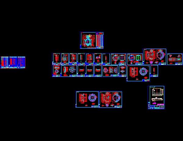 ���w�̶��ܾ����y6һQ347Fһ300Lb(150Lb)ȫ��CAD�D��