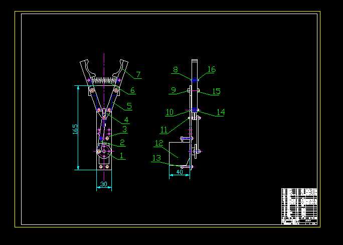 �C(j��)е�ӹ��C(j��)е���b��CAD�D��