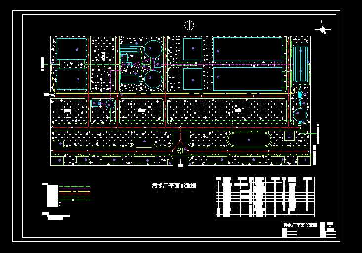 ��ˮ�Sƽ�沼�ÈDCAD�D��