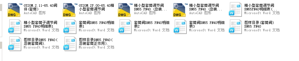 ��С����Ͳ�yDN65PN40ȫ��CAD�D�����f����