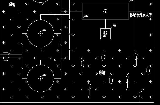 ��ˮ̎��S������ƽ�沼�ÈDCAD�D��