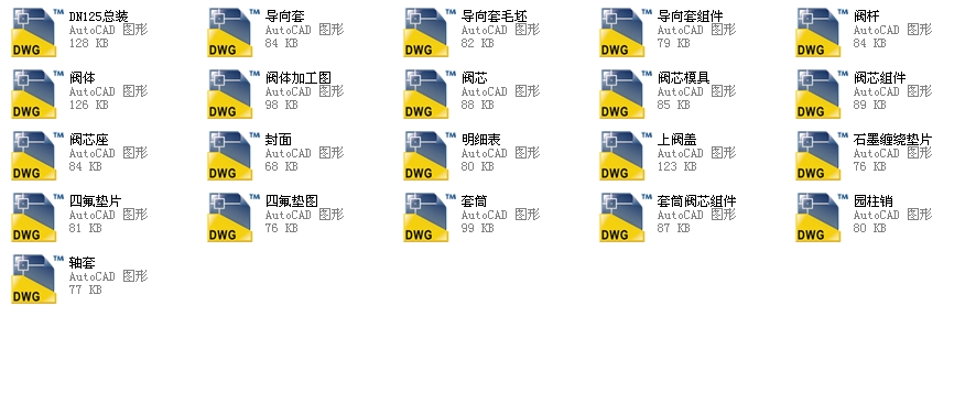 �����{���yDN125ȫ��CAD�D��