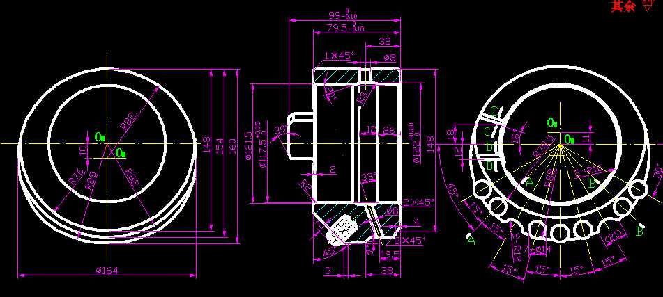 HD65(SD56)һ165ƫ����CAD�D��
