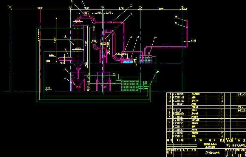 12.5��ú����mϵ�y���̲��ÈDCAD�D��