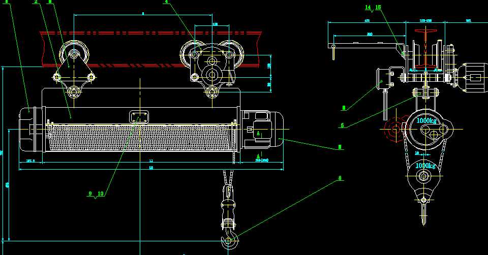 CD1(MD1)��1t늄Ӻ��J12һ30m���DCAD�D��