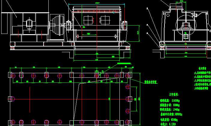 HSZ1000����C�p��ƽ�_���b���DCAD�D��