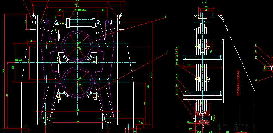 8һ5.450܈�C(j��)���S�м��b��DCAD�D��