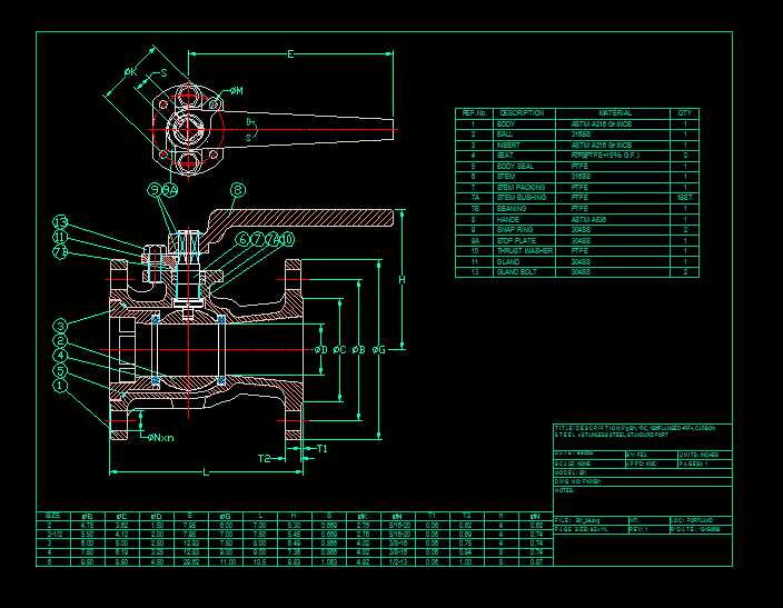 STANDARD PORT BALL VALVE
