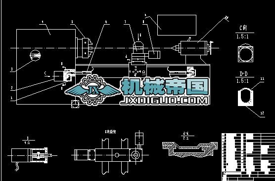 CA6150��ͨ܇�����ؼ��g�������ΈD