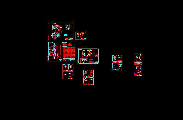 DSZ44Hһ25һDN200ˮ���l�yCAD