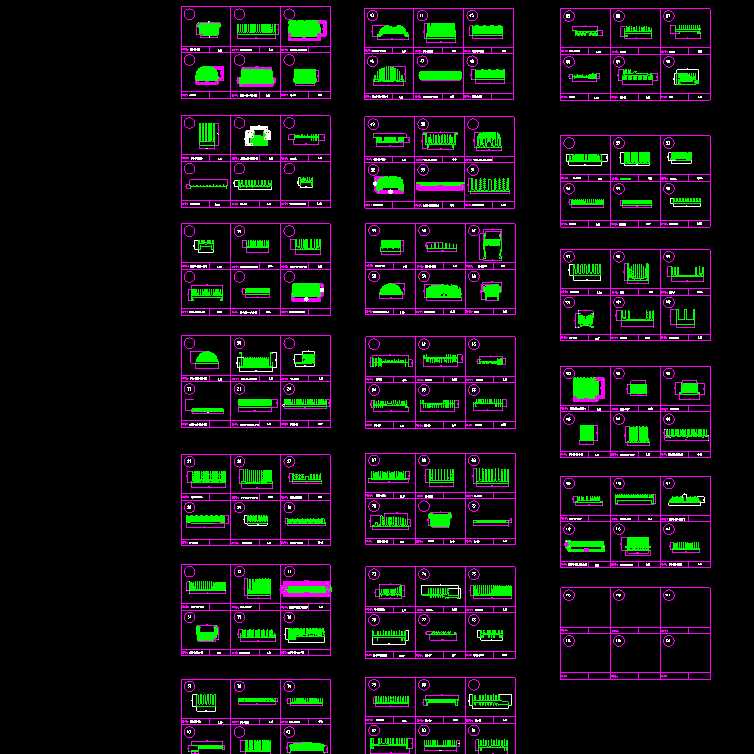 ����ɢ����ϵ��ģ�K�D��dwg�׈D��֣�