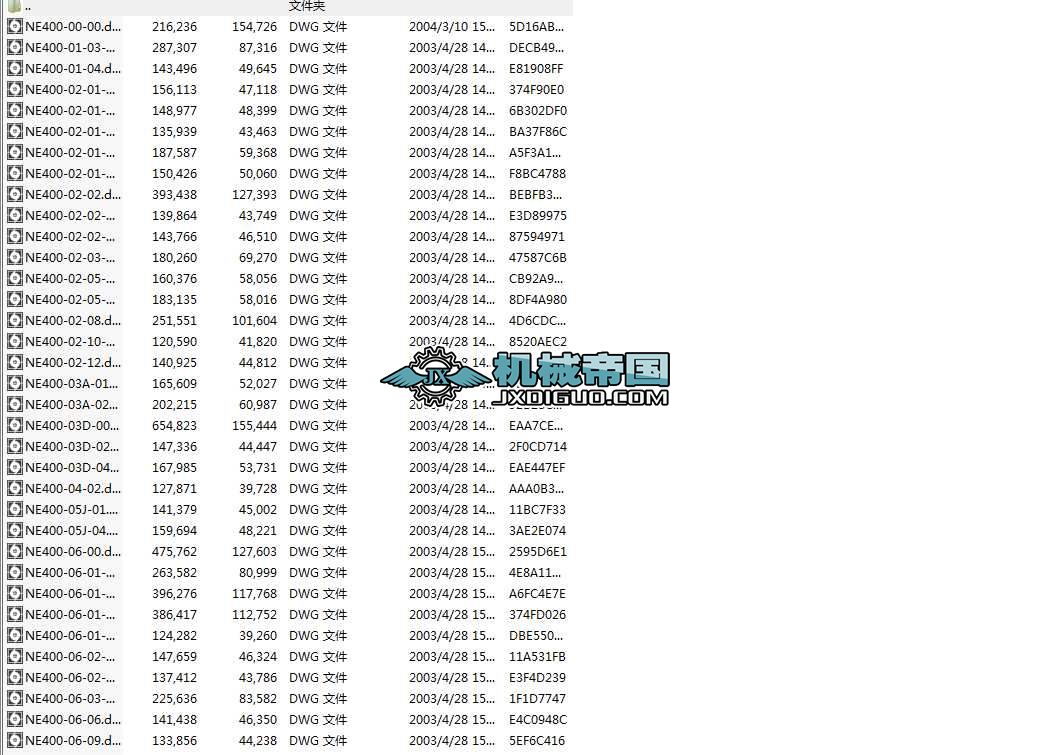 NE400��朶�ʽ�����C��dwg��ʽ35���D��