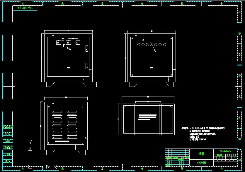 SGһ100KVA�C��ߴ�D