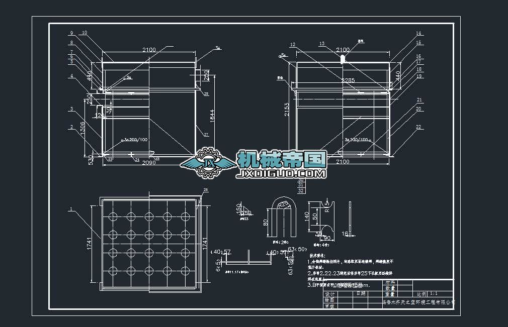 10t��ܳ��m��ʩ��CAD�D��
