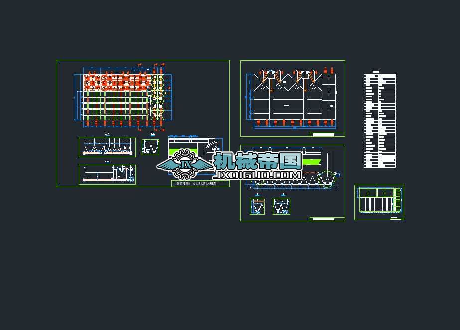 300T H���һ�w����ˮ���Y���DCAD�D��