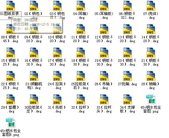 45t�ˮ��ȫ�׈D CAD�D��