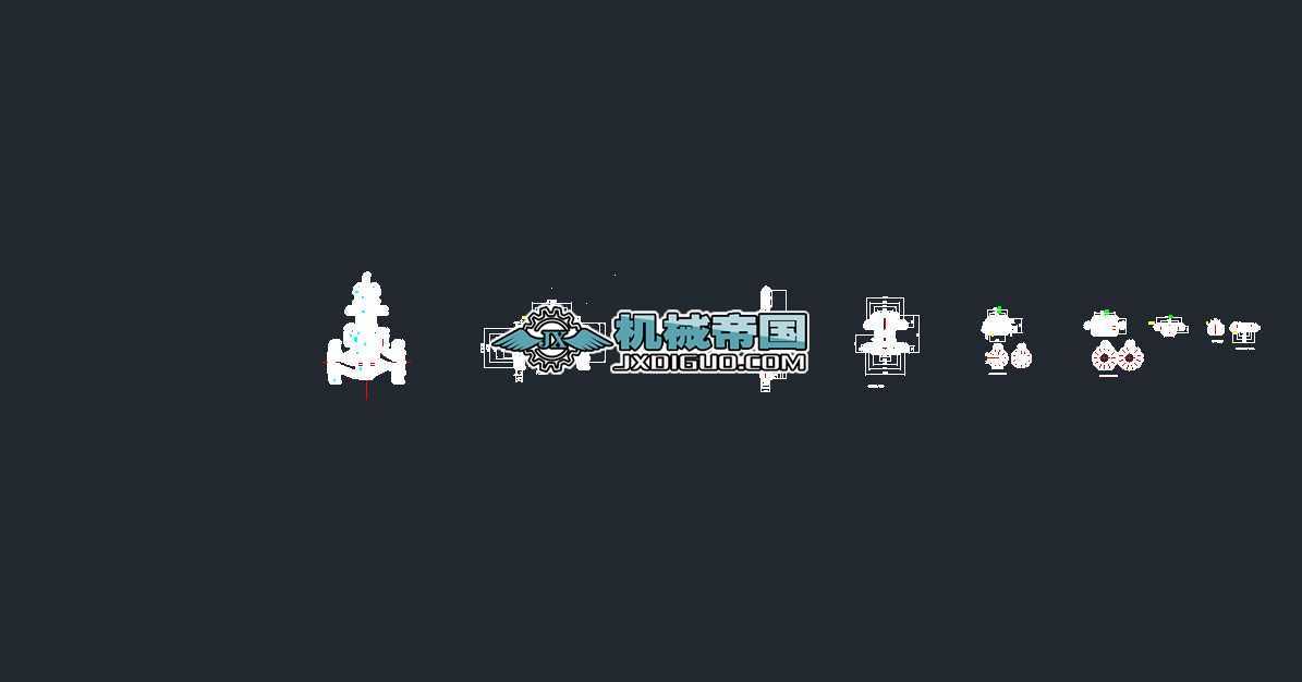 ��Ͳʽ�{���y PN40 DN20 CAD���D