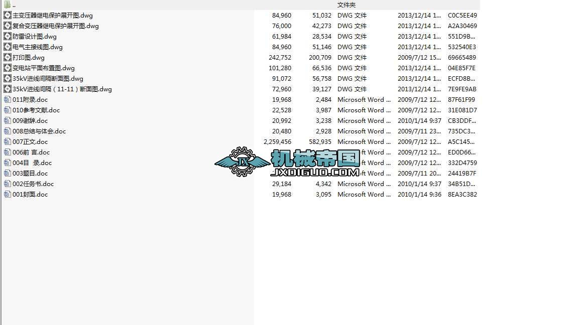 ���I�OӋ 35KV����׃�վ�����ϵ�y�OӋ