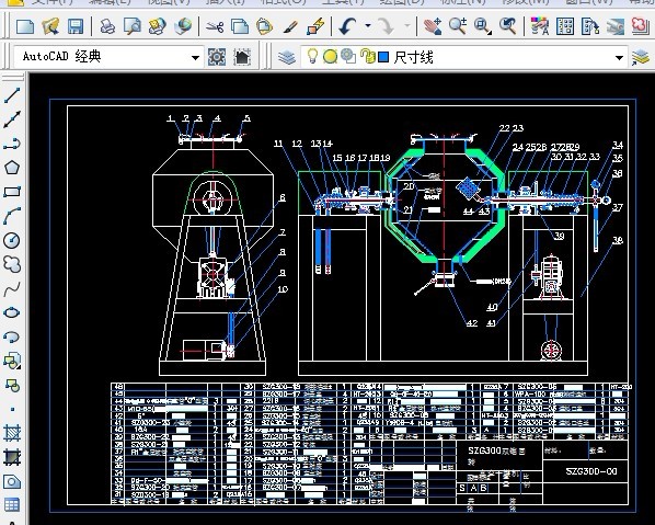 SZG300�p�F���D��ո���CCAD�D��