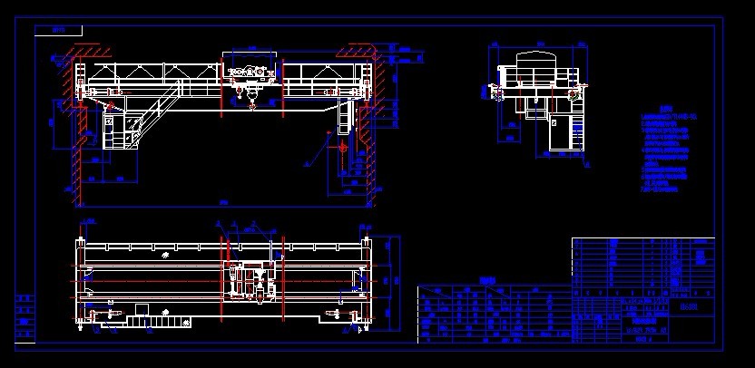 QDһ163.2tһ19.5mͨ�Ø�ʽ���ؙC���DCAD�D��