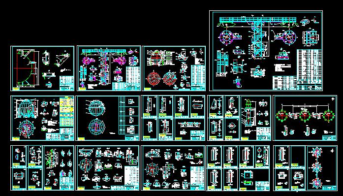 3000m3�Ķ��������ȫ�׈D��