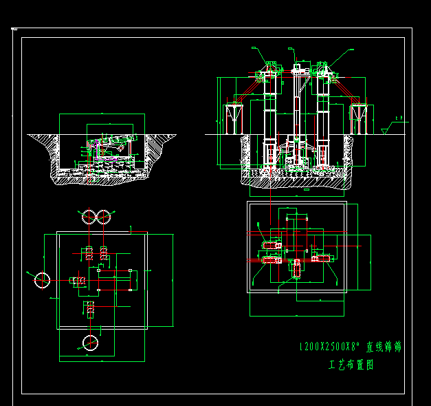1200X2500X8��ֱ���Y�O�䲼�ÈD