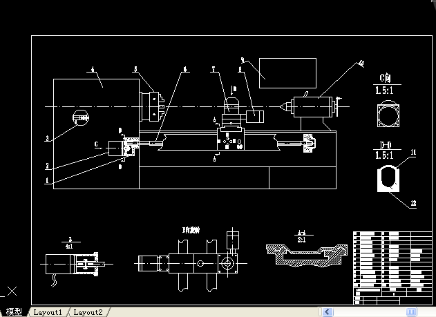 CA6150��ͨ܇�����ؼ��g�������ΈD