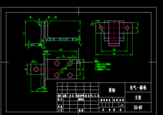 950KWֱ��늙C������֧�ܳߴ�D