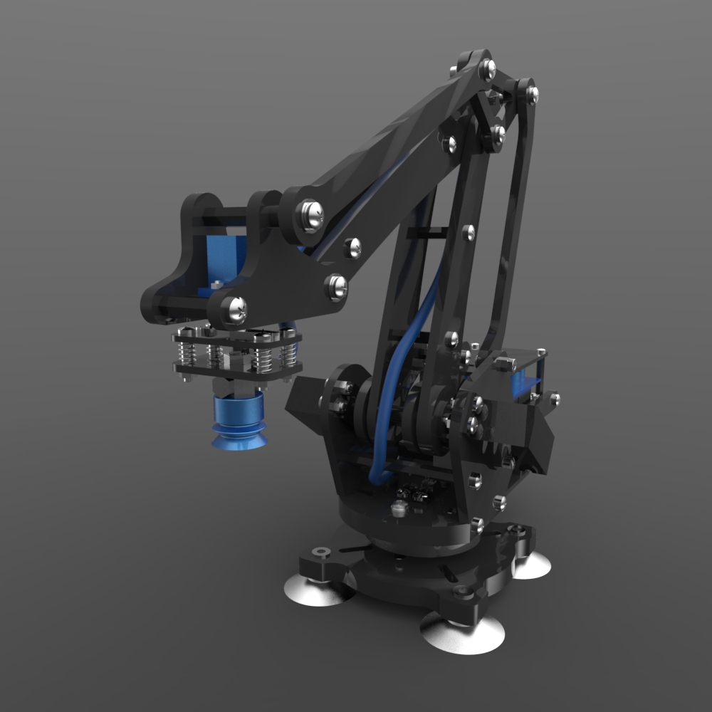 Uarm����C���˵��и�ӹ�CAD�D����stp��ʽ