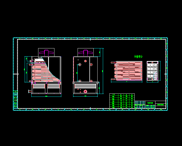 �������lʽ���������γߴ�D��dwg��exb�ɷN��ʽ��һ���D��