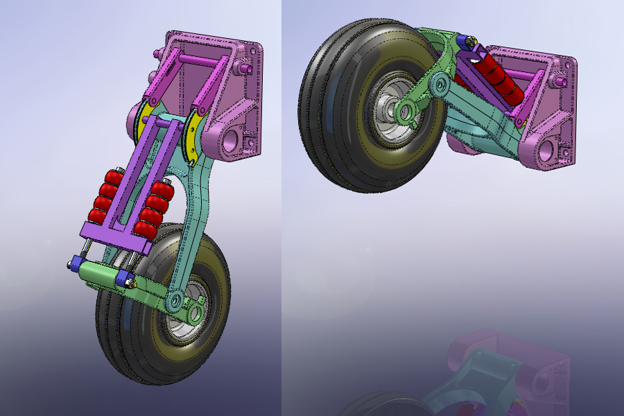 ���wFOURNIER RFһ4�̶����w�C�����3D�D��һIGS��ʽ