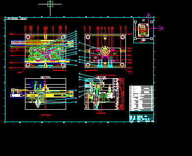 �ճ���Ʒע��ģ��CAD�D��