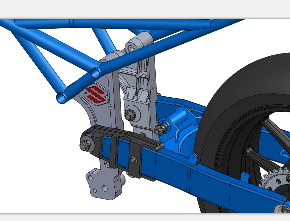 Suzuki Goose 350Ħ��܇��Ҽ��B�U3D��(sh��)ģ�D�� STEP IGS