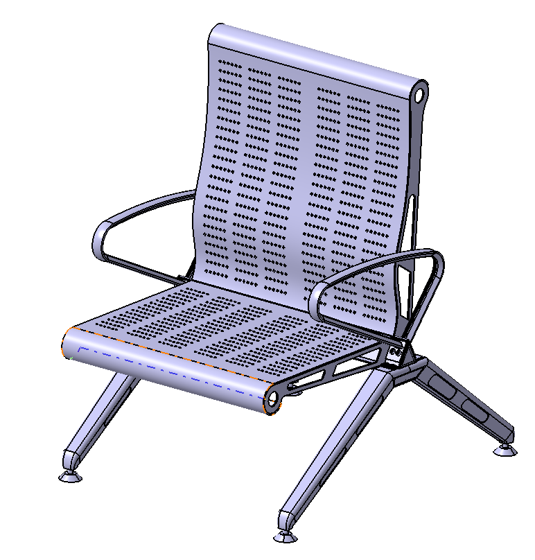 CATIA�O(sh��)Ӌ(j��)��Chair����3Dģ�͈D��