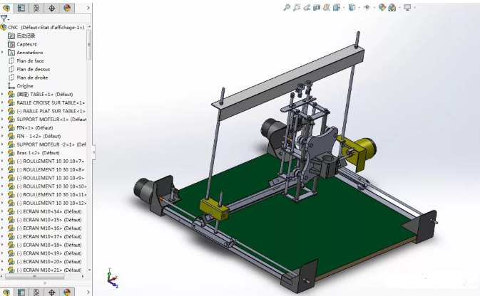 ��(ji��n)��С������CNC�Y(ji��)��(g��u)3D�D�� Solidworks�O(sh��)Ӌ(j��)