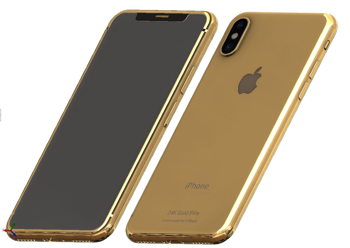 24K�S���iPhone X����ģ��3D�D�� STEP��ʽ