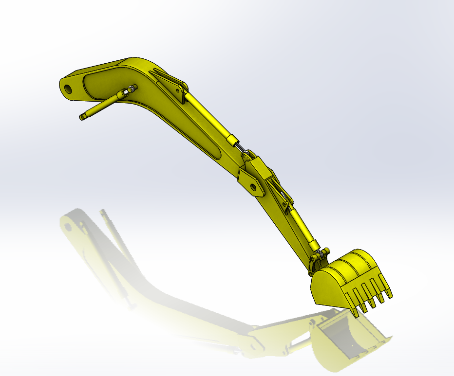 backhoe���P�����C���P�Y��3D�D�� x_t��ʽ