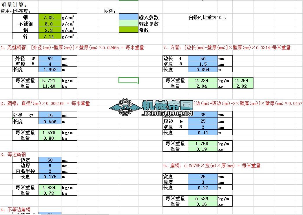 �Ͳ�Ӌ�㹫ʽ(����)