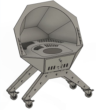 Firepit�����t3D��(sh��)ģ�D�� STEP��ʽ